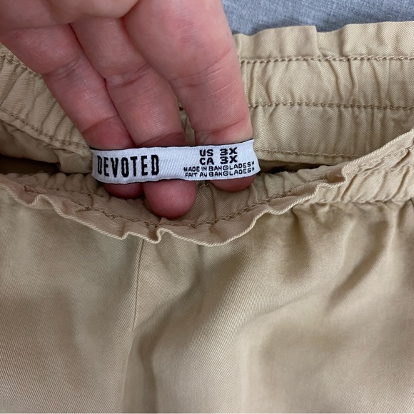 NEW Devoted Tencel Shorts 3X - Picture 7 of 10